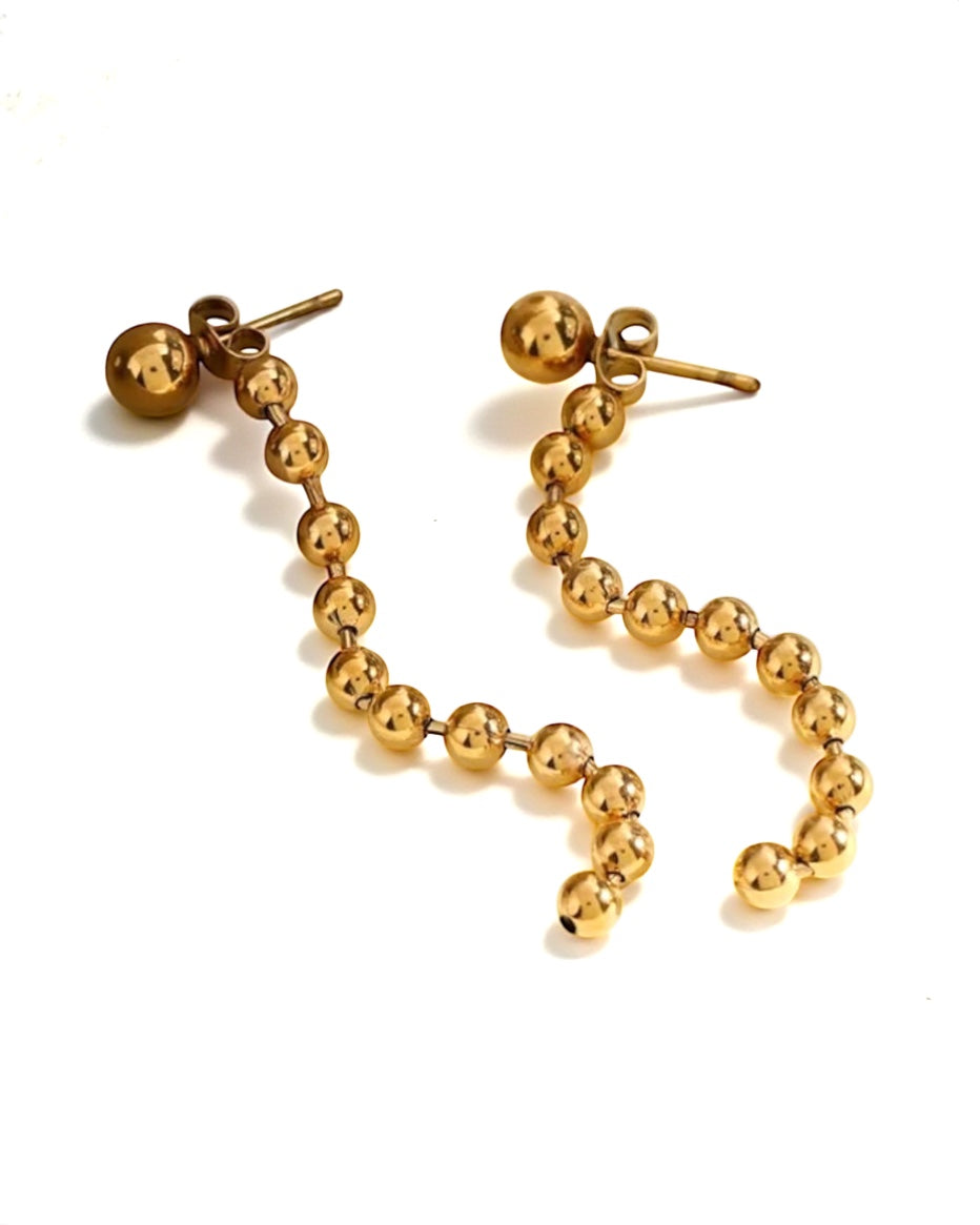 Aretes Brianda Dorados