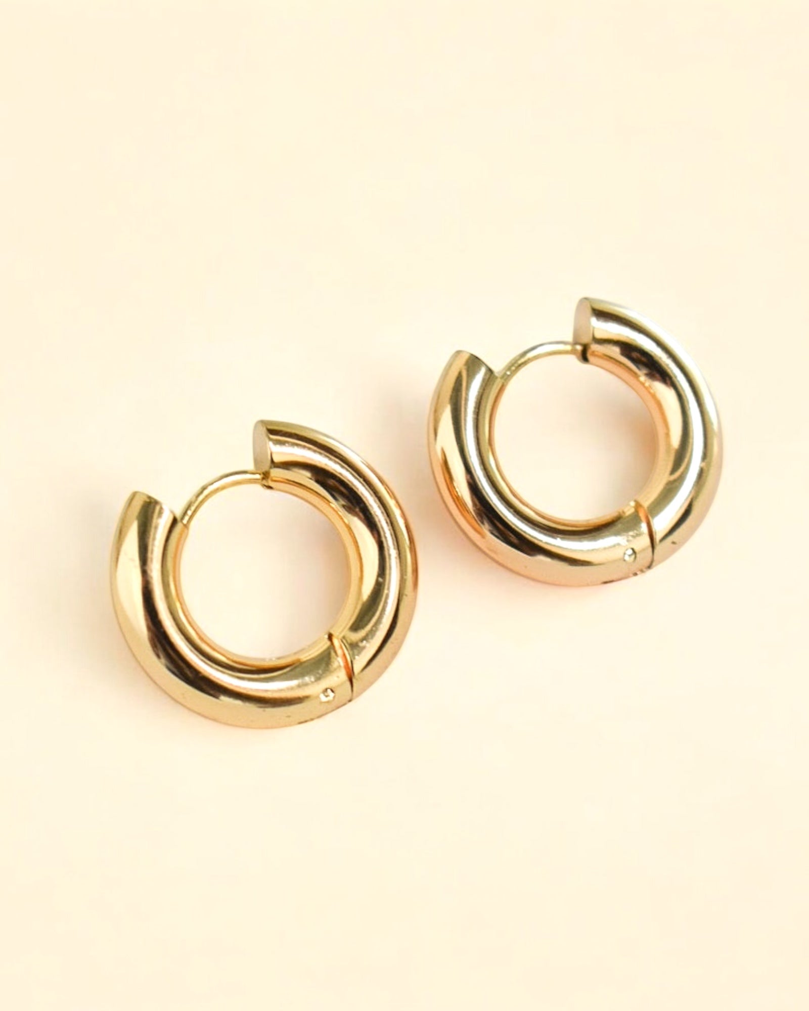 Arracadas Chunky Hoops Clásicas