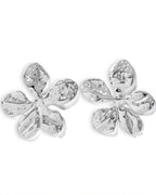 Aretes Alhelí Plateados