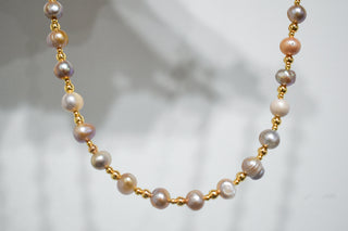 Collar Pink Pearls