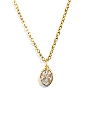 Collar Oval Cristal