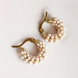 Arracadas Beige Mini