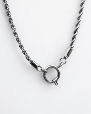 Collar Marino Torsal Plateado