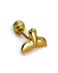Piercing Cola De Ballena Oro 10K - 1 pza