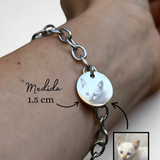 Pulsera Fotografía Realista Personalizada 1.5 cm