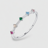 Anillo Baby Colors Plata .925