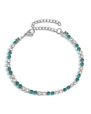 Pulsera Miami Bicolor Verde