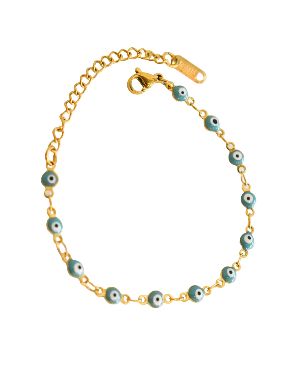 Pulsera Ojitos Turquesa