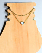 Tobillera Crystal Heart