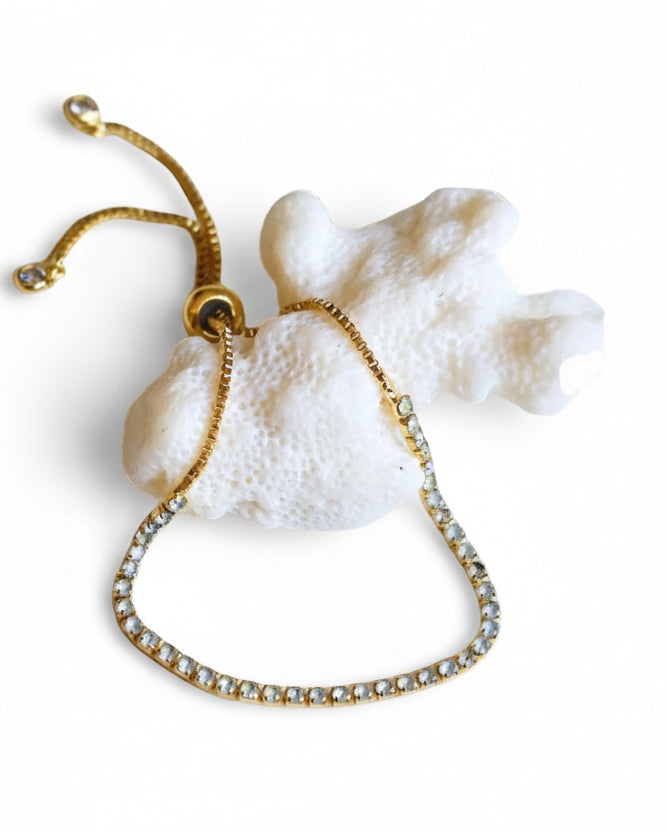 Pulsera Tennis Ajustable Tornasol