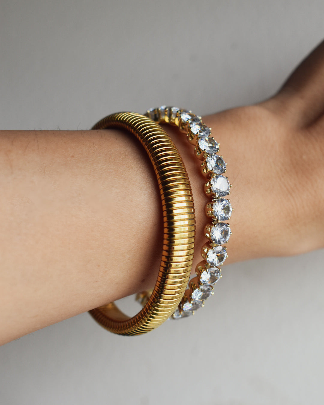 Pulsera Jenna Resorte Gruesa