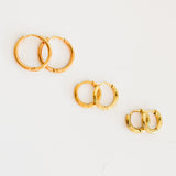 Arracadas Lisa Dorada