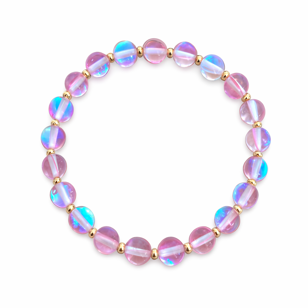 Pulsera Opalizada Rosa