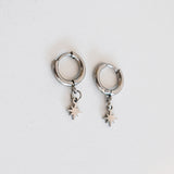 Arracada Mini Estrella Plateada