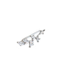 Earcuff Climber Hojitas Cristal