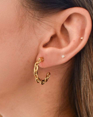 Aretes Eslabón