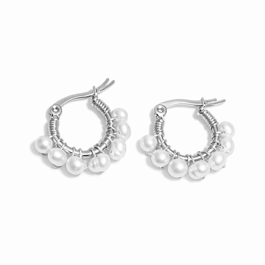 Arracadas Seven Pearls