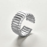 Anillo Bold Plateado