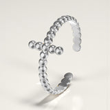 Anillo Crista Plateado