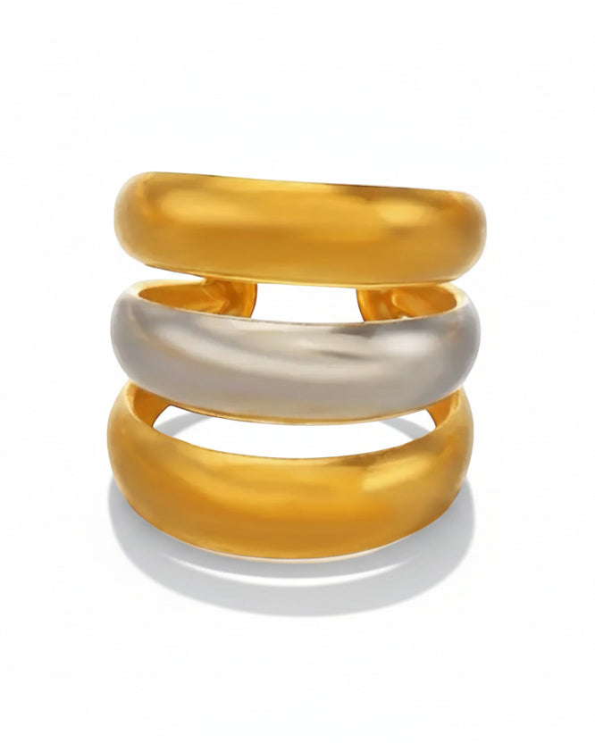 Anillo Elani Bicolor