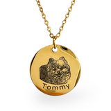 Collar Foto o Texto Personalizado 2 cm