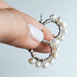 Arracadas Seven Pearls