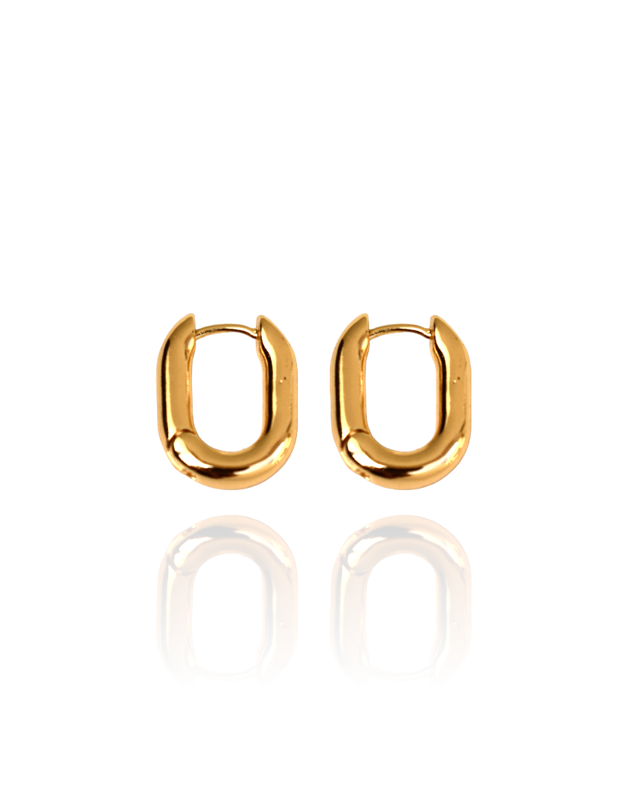 Aretes Chunky Oval
