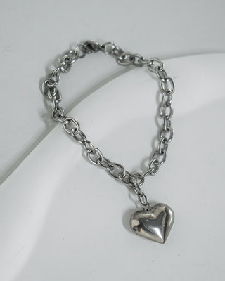 Pulsera Chunky Corazón