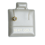 Piercing Estrella Bisel Mini Oro 10K - 1 pza