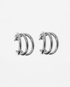 Arracadas Triples Lisas