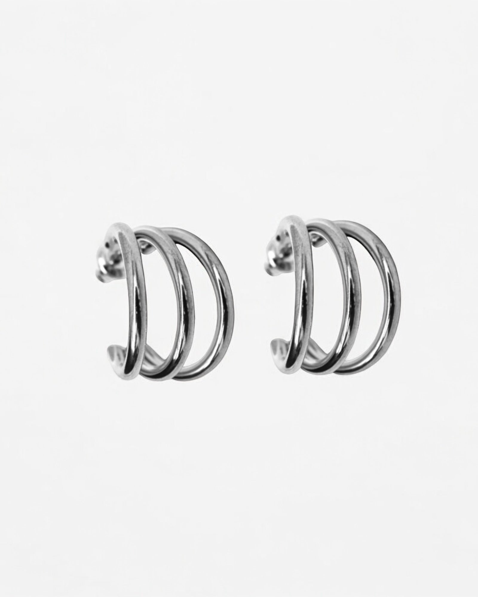 Arracadas Triples Lisas