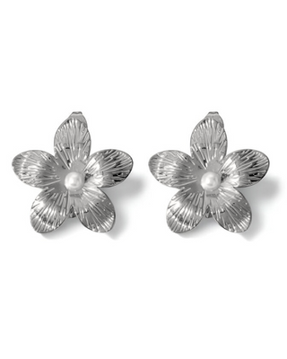 Aretes Belén Plateados