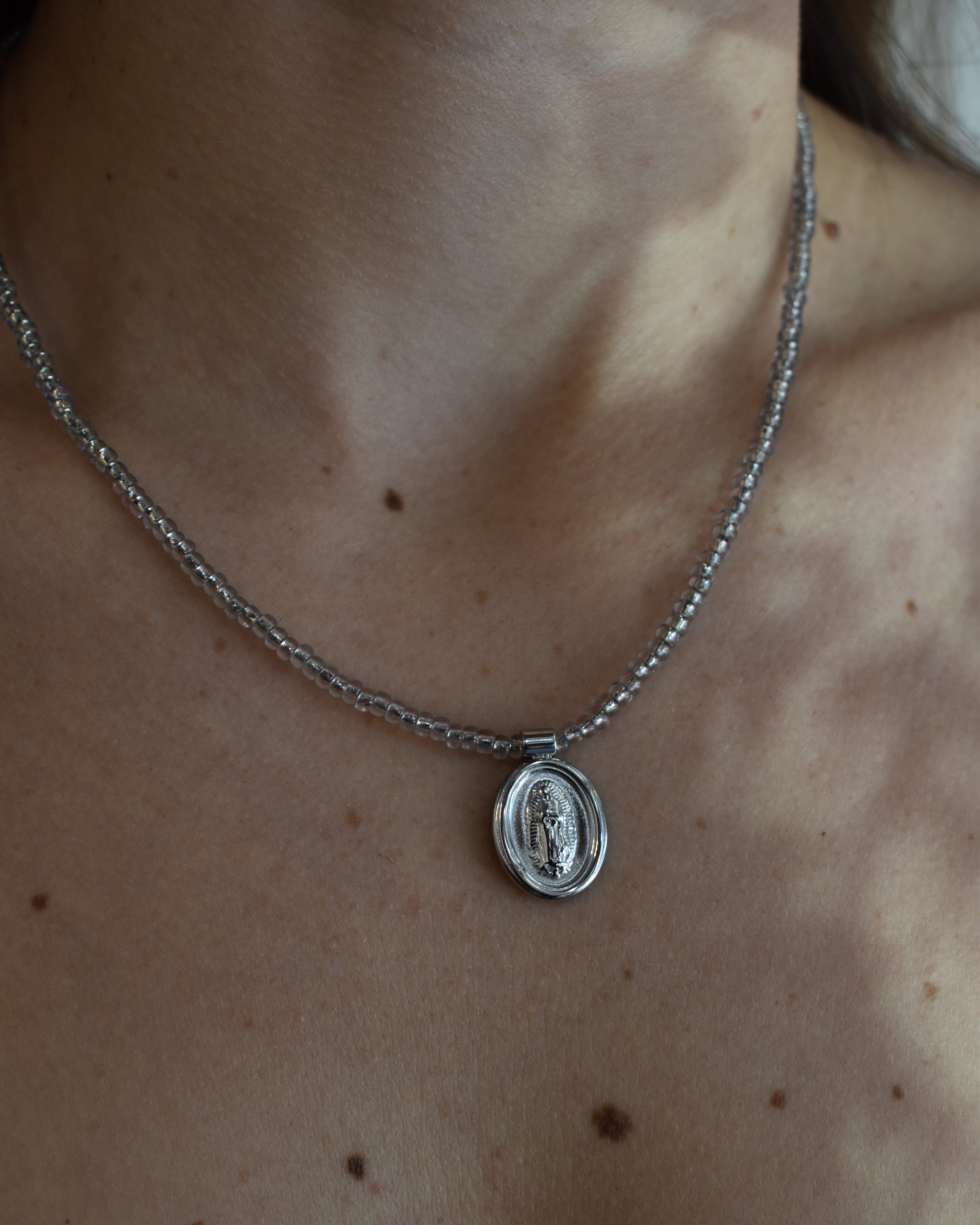 Collar Virgen Silver