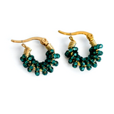 Arracadas Bora Esmeralda Mini