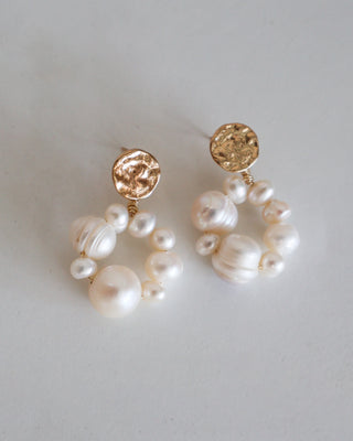 Aretes Joss Blanco