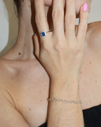 Pulsera Corazoncitos Plata .925