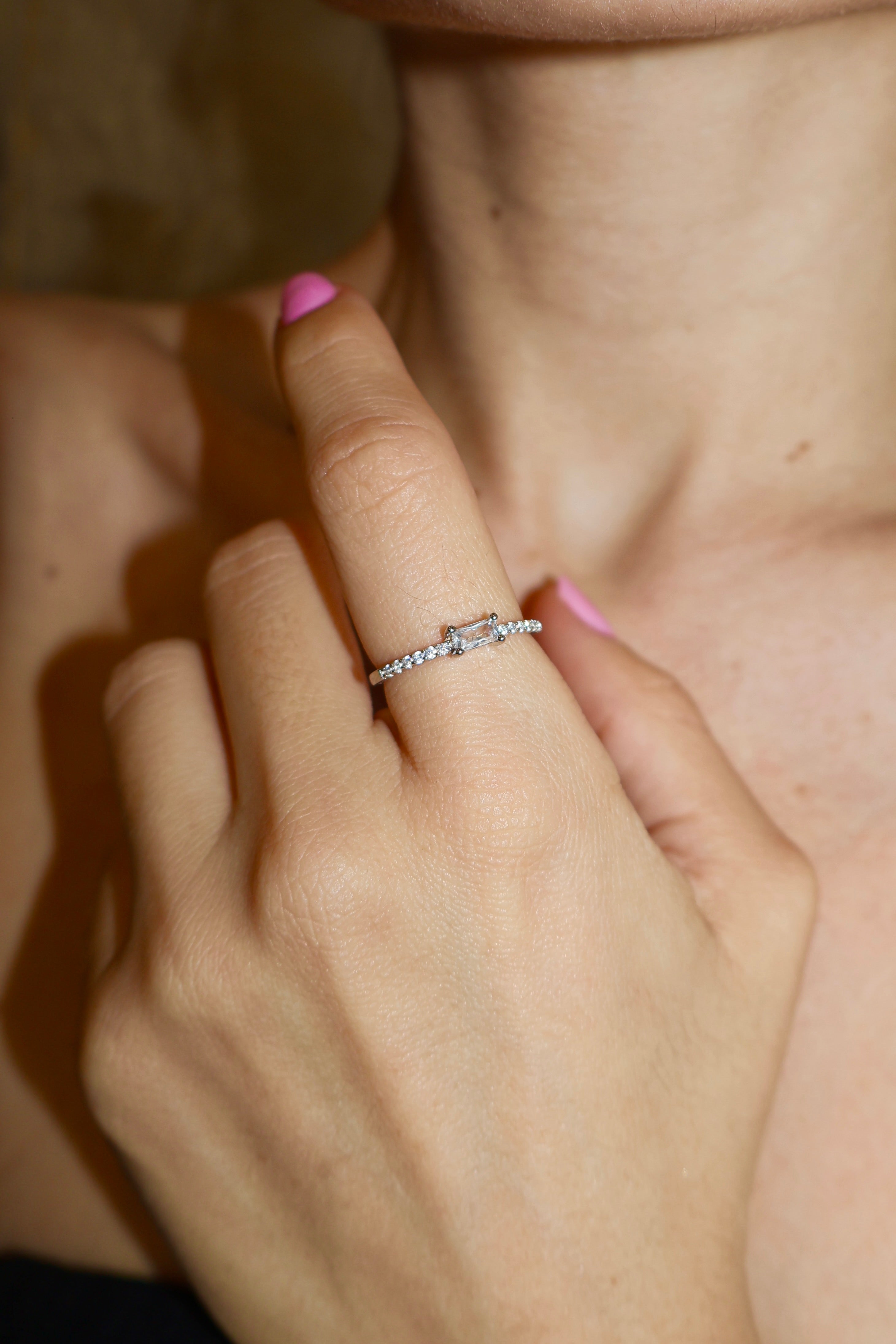 Anillo Charlotte .925 Plateado