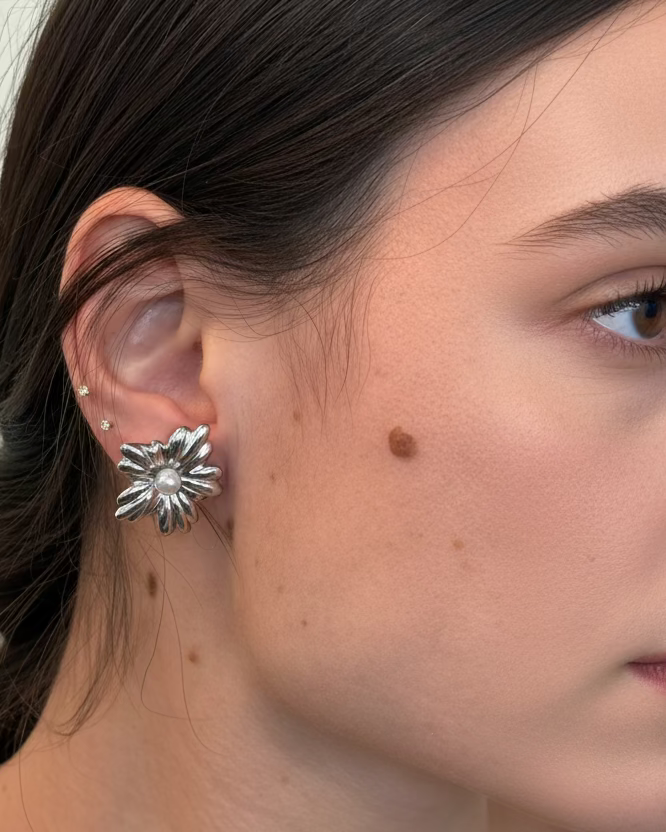 Aretes Hortensia
