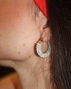 Aretes Bora Grandes Colores Neutros