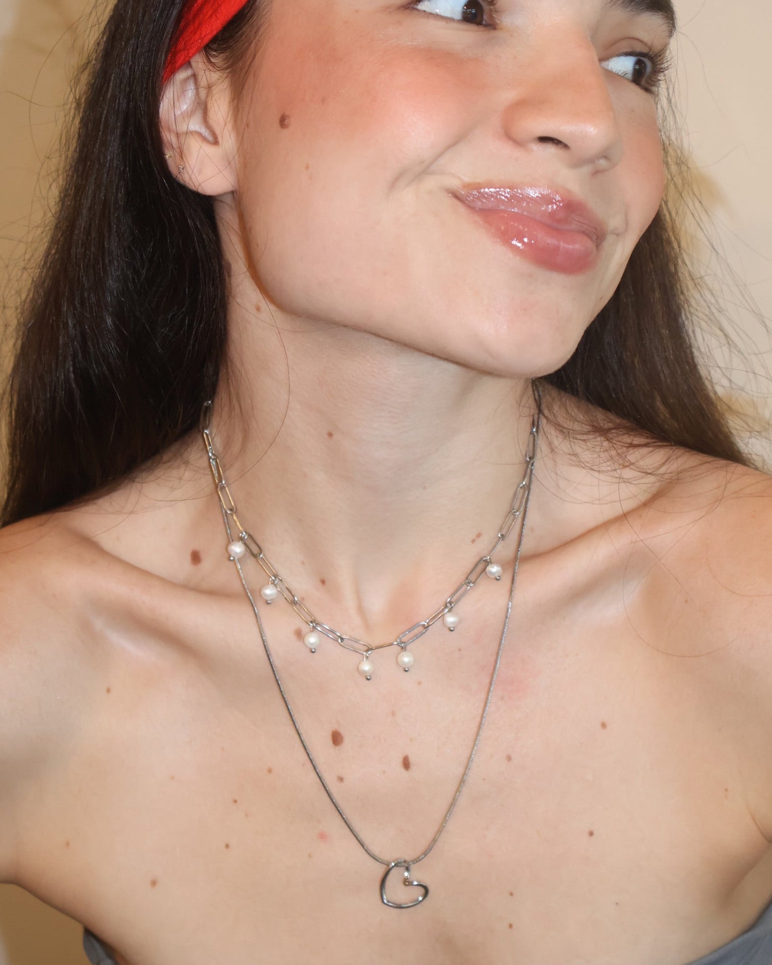 Collar Corazón Silueta