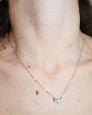 Collar Pamela Plata .925