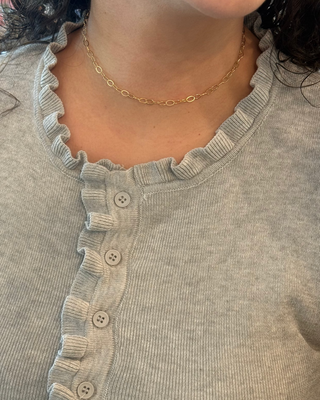 Choker Eslabón Delgado