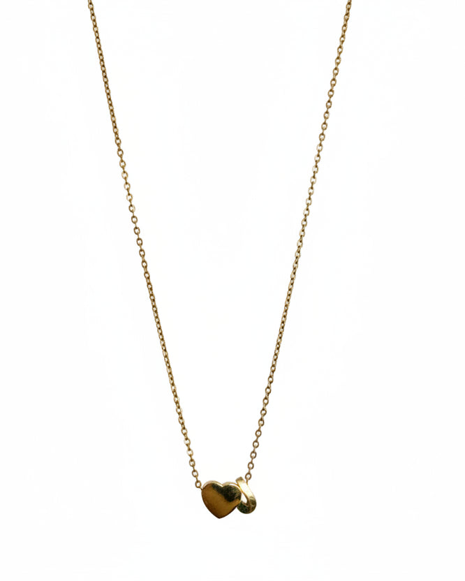 Collar Letra Corazoncito Transversal