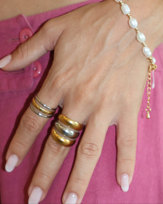 Anillo Elani Bicolor