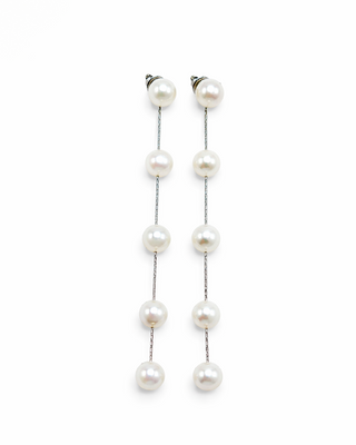 Aretes Gigi 5 Perlas