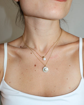 Collar Moon Pearl