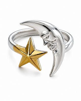 Anillo Sky Bicolor