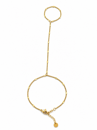 Pulsera Dedo Eslabón Brilloso