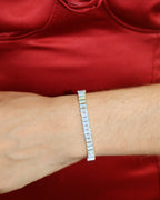 Pulsera Baguette Ajustable
