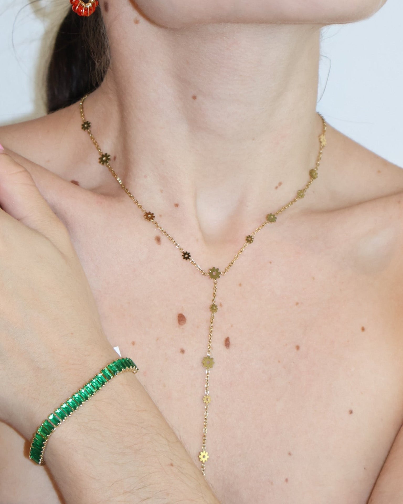 Pulsera Baguette Ajustable